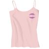 Juniors 1x1 Rib Spaghetti Strap Tank Thumbnail