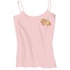 Juniors 1x1 Rib Spaghetti Strap Tank Thumbnail