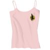Juniors 1x1 Rib Spaghetti Strap Tank Thumbnail
