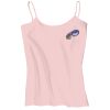 Juniors 1x1 Rib Spaghetti Strap Tank Thumbnail