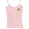 Juniors 1x1 Rib Spaghetti Strap Tank Thumbnail