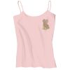 Juniors 1x1 Rib Spaghetti Strap Tank Thumbnail