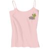 Juniors 1x1 Rib Spaghetti Strap Tank Thumbnail