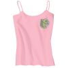 Juniors 1x1 Rib Spaghetti Strap Tank Thumbnail