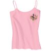 Juniors 1x1 Rib Spaghetti Strap Tank Thumbnail