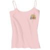 Juniors 1x1 Rib Spaghetti Strap Tank Thumbnail