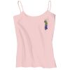 Juniors 1x1 Rib Spaghetti Strap Tank Thumbnail