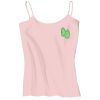 Juniors 1x1 Rib Spaghetti Strap Tank Thumbnail