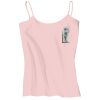 Juniors 1x1 Rib Spaghetti Strap Tank Thumbnail
