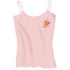 Juniors 1x1 Rib Spaghetti Strap Tank Thumbnail