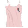 Juniors 1x1 Rib Spaghetti Strap Tank Thumbnail