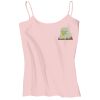Juniors 1x1 Rib Spaghetti Strap Tank Thumbnail