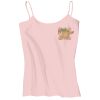Juniors 1x1 Rib Spaghetti Strap Tank Thumbnail