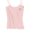 Juniors 1x1 Rib Spaghetti Strap Tank Thumbnail