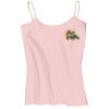 Juniors 1x1 Rib Spaghetti Strap Tank Thumbnail