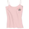 Juniors 1x1 Rib Spaghetti Strap Tank Thumbnail