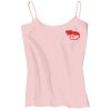 Juniors 1x1 Rib Spaghetti Strap Tank Thumbnail