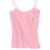 Juniors 1x1 Rib Spaghetti Strap Tank Thumbnail