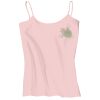 Juniors 1x1 Rib Spaghetti Strap Tank Thumbnail