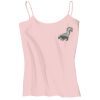 Juniors 1x1 Rib Spaghetti Strap Tank Thumbnail