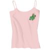 Juniors 1x1 Rib Spaghetti Strap Tank Thumbnail