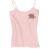 Juniors 1x1 Rib Spaghetti Strap Tank Thumbnail
