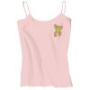 Juniors 1x1 Rib Spaghetti Strap Tank Thumbnail