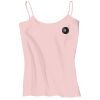 Juniors 1x1 Rib Spaghetti Strap Tank Thumbnail