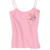 Juniors 1x1 Rib Spaghetti Strap Tank Thumbnail