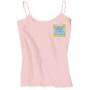 Juniors 1x1 Rib Spaghetti Strap Tank Thumbnail