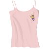 Juniors 1x1 Rib Spaghetti Strap Tank Thumbnail