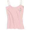 Juniors 1x1 Rib Spaghetti Strap Tank Thumbnail