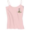 Juniors 1x1 Rib Spaghetti Strap Tank Thumbnail