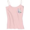 Juniors 1x1 Rib Spaghetti Strap Tank Thumbnail