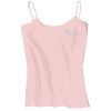 Juniors 1x1 Rib Spaghetti Strap Tank Thumbnail