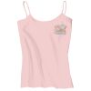 Juniors 1x1 Rib Spaghetti Strap Tank Thumbnail