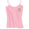 Juniors 1x1 Rib Spaghetti Strap Tank Thumbnail
