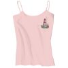 Juniors 1x1 Rib Spaghetti Strap Tank Thumbnail