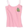 Juniors 1x1 Rib Spaghetti Strap Tank Thumbnail