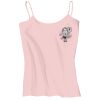 Juniors 1x1 Rib Spaghetti Strap Tank Thumbnail