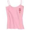 Juniors 1x1 Rib Spaghetti Strap Tank Thumbnail