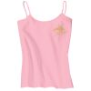 Juniors 1x1 Rib Spaghetti Strap Tank Thumbnail
