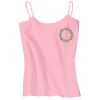 Juniors 1x1 Rib Spaghetti Strap Tank Thumbnail