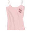 Juniors 1x1 Rib Spaghetti Strap Tank Thumbnail