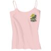 Juniors 1x1 Rib Spaghetti Strap Tank Thumbnail