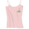 Juniors 1x1 Rib Spaghetti Strap Tank Thumbnail