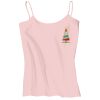 Juniors 1x1 Rib Spaghetti Strap Tank Thumbnail