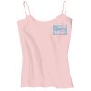 Juniors 1x1 Rib Spaghetti Strap Tank Thumbnail