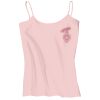 Juniors 1x1 Rib Spaghetti Strap Tank Thumbnail