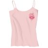 Juniors 1x1 Rib Spaghetti Strap Tank Thumbnail